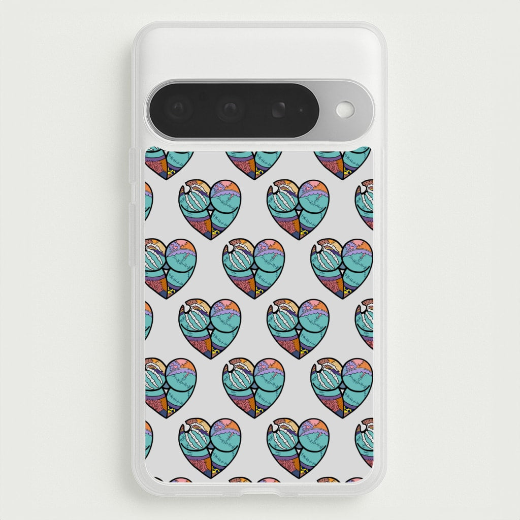 Sally And Jack Heart Pattern - TNBC Phone Case for Google Pixel 10 Pro XL