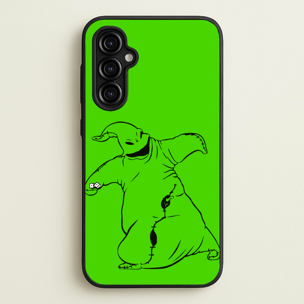 Oogie Boogie - TNBC - Christmas Phone Case for Galaxy A54
