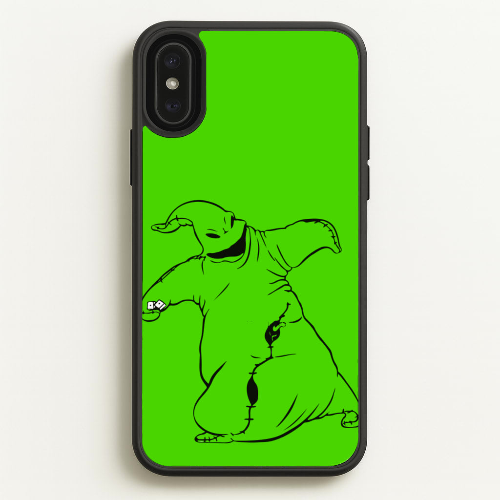 Oogie Boogie - TNBC - Christmas Phone Case for iPhone XS Max