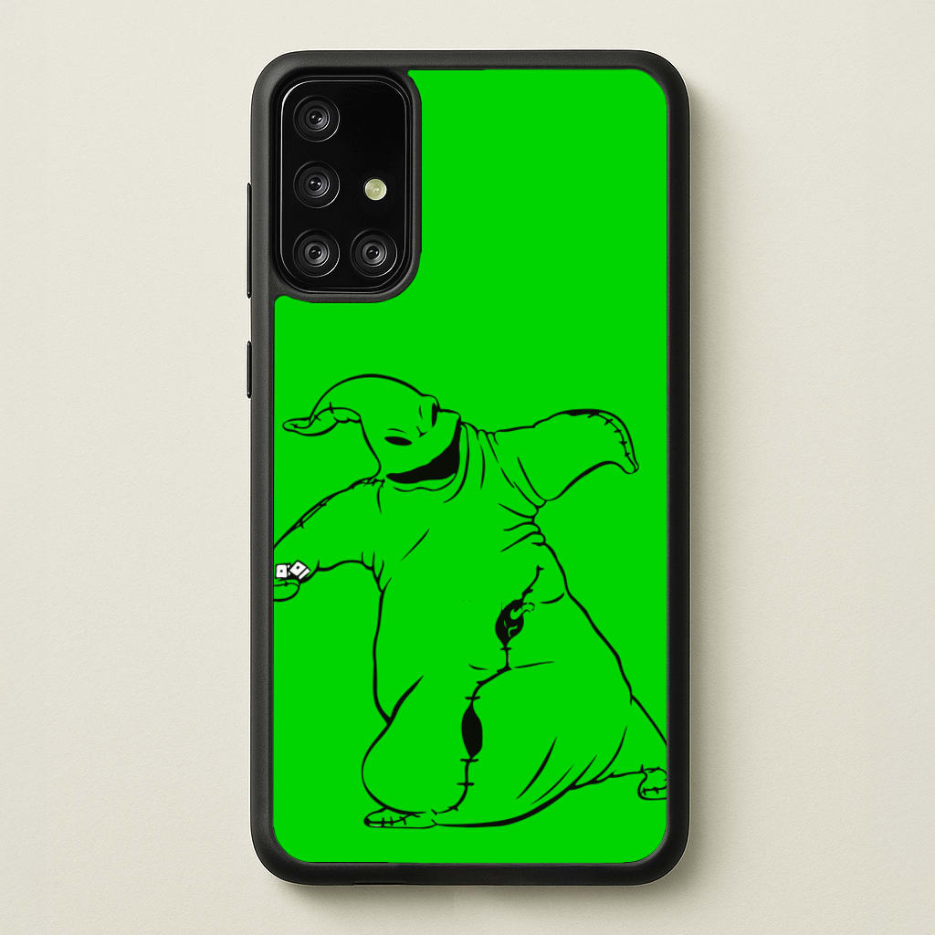 Oogie Boogie - TNBC - Christmas Phone Case for Galaxy A71