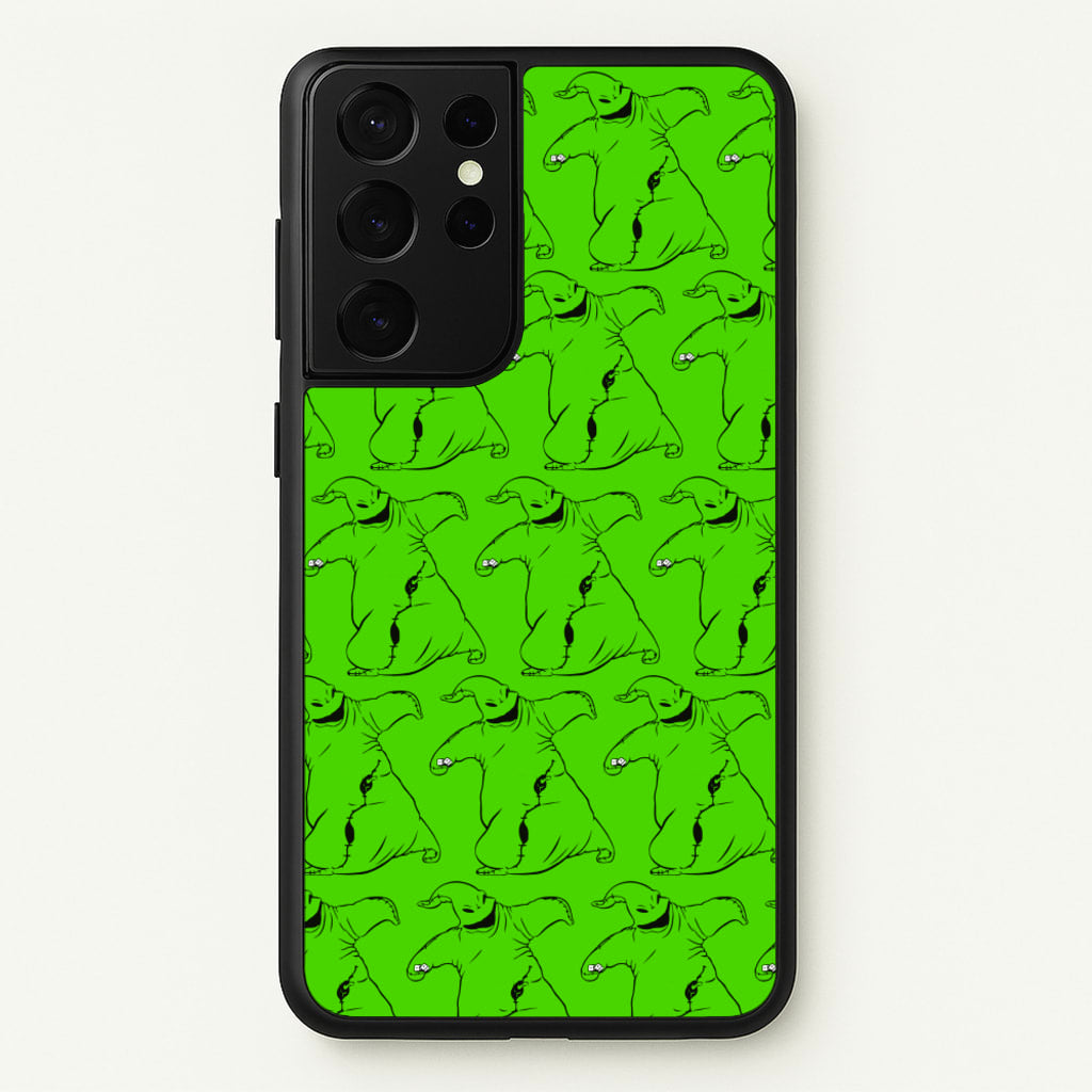 Oogie Boogie Pattern - TNBC - Christmas Phone Case for Galaxy S21 Ultra
