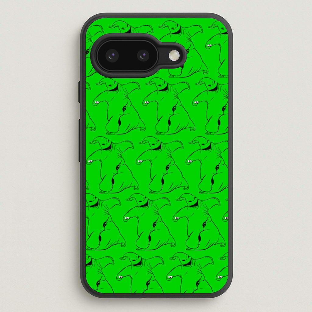 Oogie Boogie Pattern - TNBC - Christmas Phone Case for Google Pixel 9a