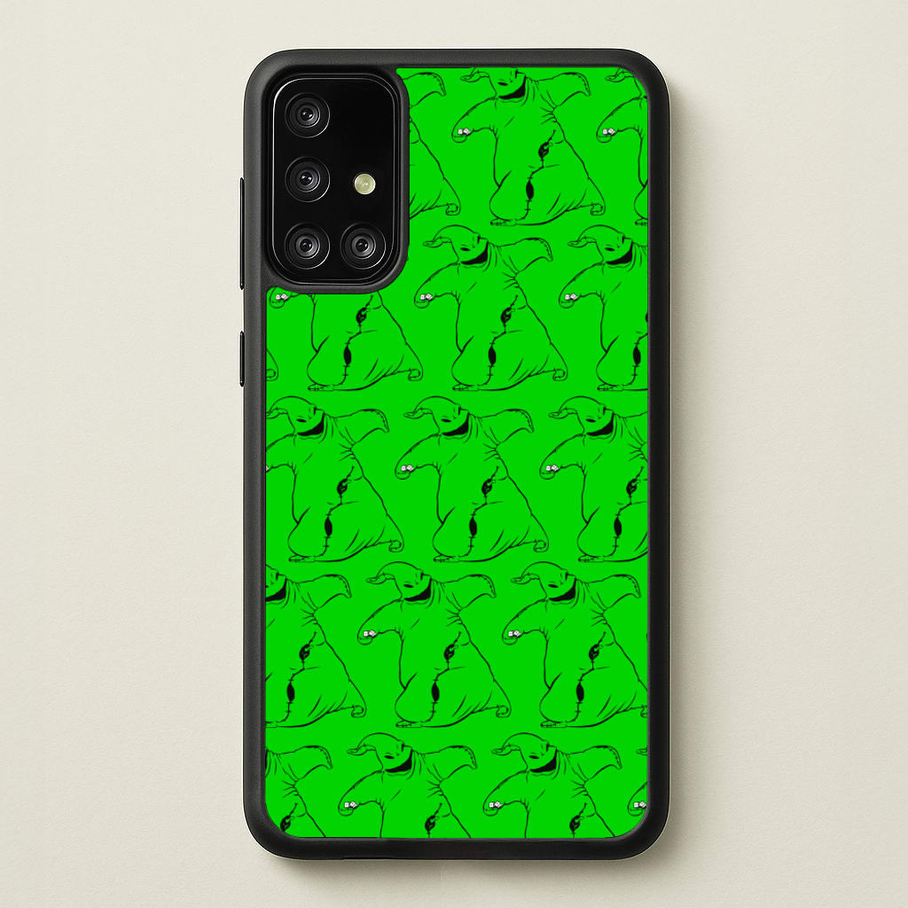 Oogie Boogie Pattern - TNBC - Christmas Phone Case for Galaxy A71