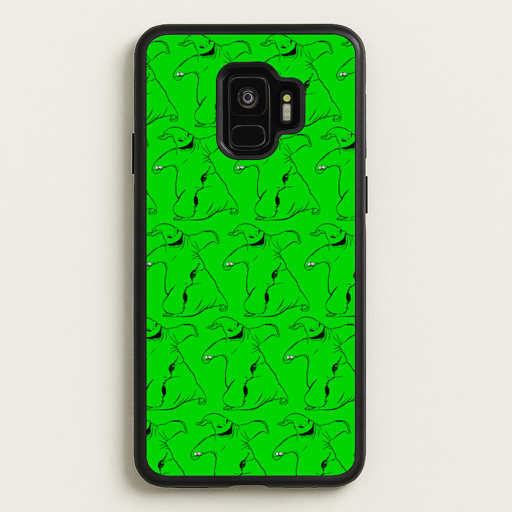 Oogie Boogie Pattern - TNBC - Christmas Phone Case for Galaxy S9