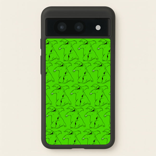 Oogie Boogie Pattern - TNBC - Christmas Phone Case for Google Pixel 8a