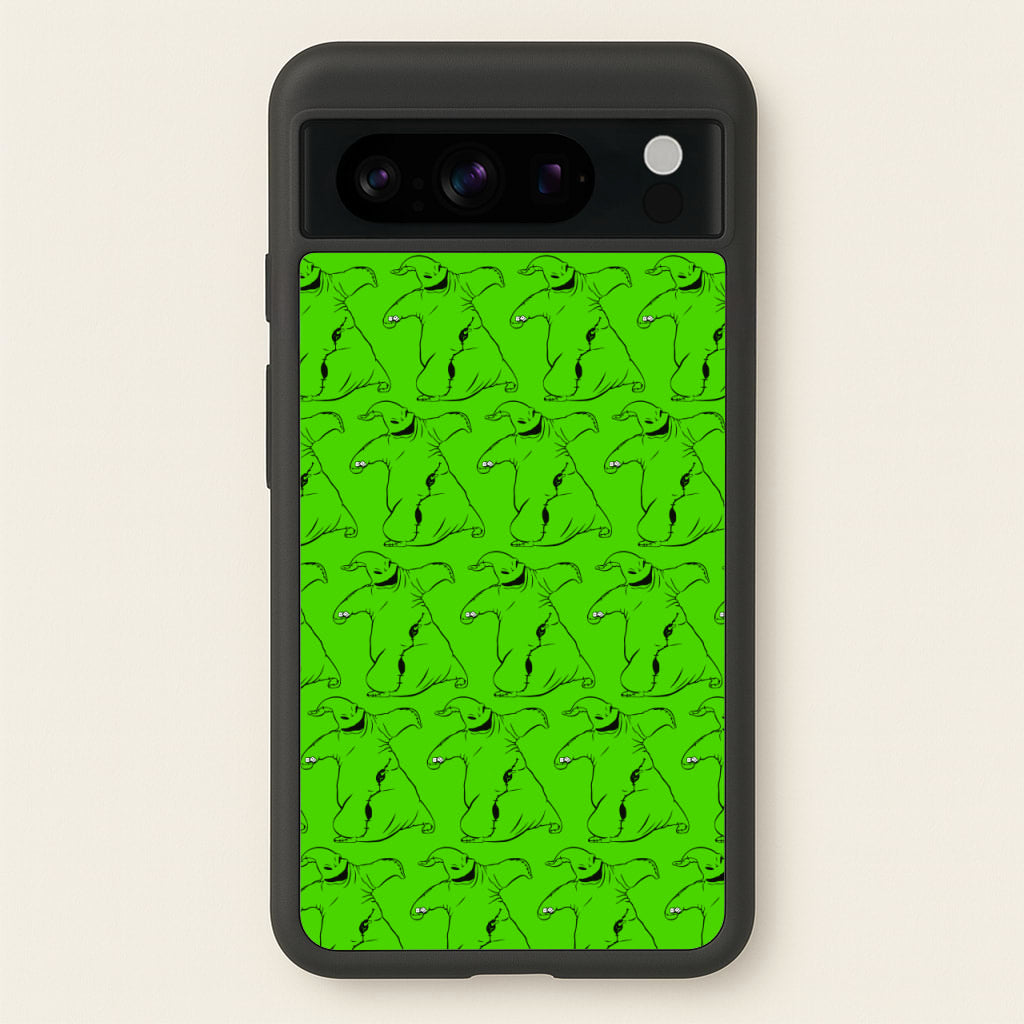 Oogie Boogie Pattern - TNBC - Christmas Phone Case for Google Pixel 8 Pro