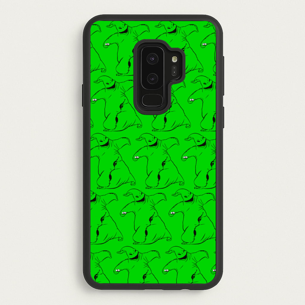 Oogie Boogie Pattern - TNBC - Christmas Phone Case for Galaxy S9 Plus