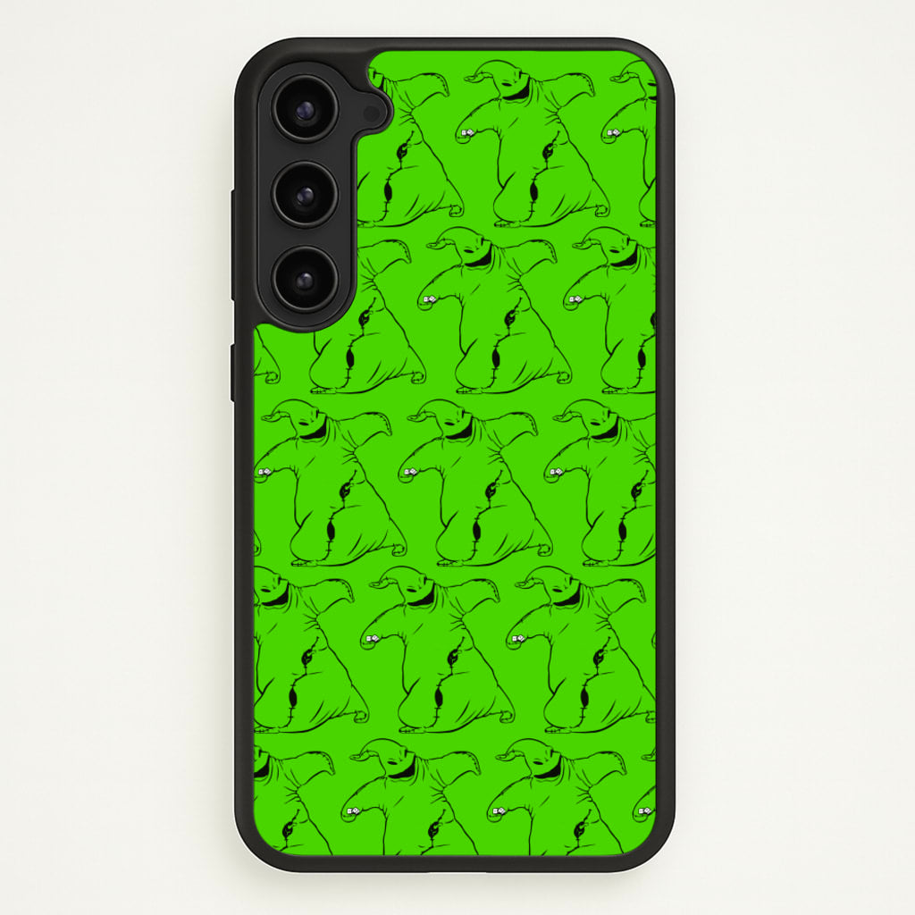 Oogie Boogie Pattern - TNBC - Christmas Phone Case for Galaxy S23 Plus