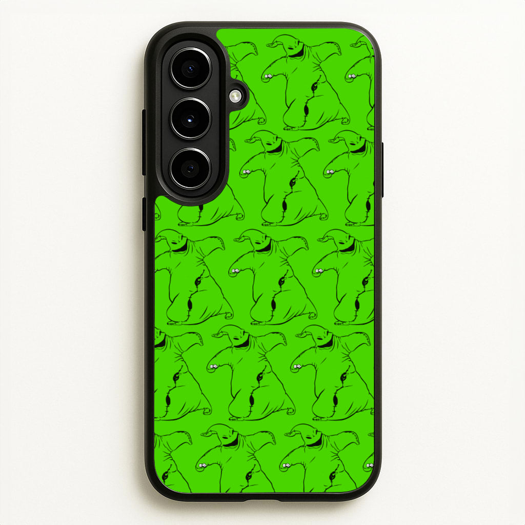 Oogie Boogie Pattern - TNBC - Christmas Phone Case for Galaxy A56