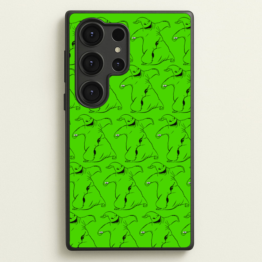 Oogie Boogie Pattern - TNBC - Christmas Phone Case for Galaxy S25 Ultra