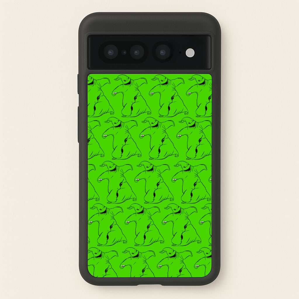 Oogie Boogie Pattern - TNBC - Christmas Phone Case for Google Pixel 7 Pro