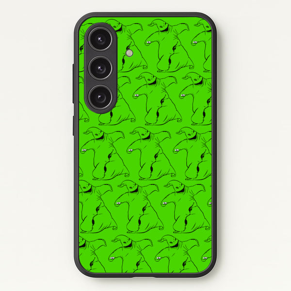 Oogie Boogie Pattern - TNBC - Christmas Phone Case for Galaxy S24FE