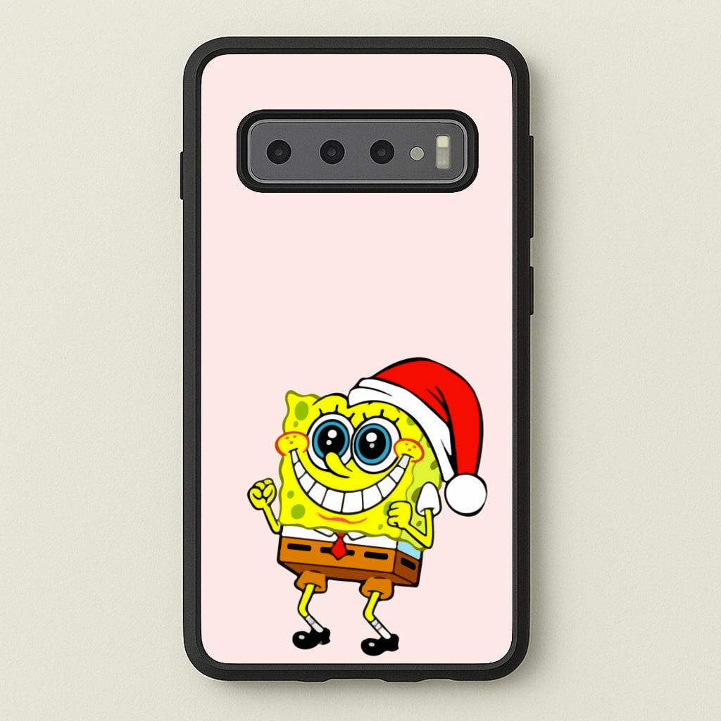 Sponge - Christmas - Christmas Phone Case for Galaxy S10