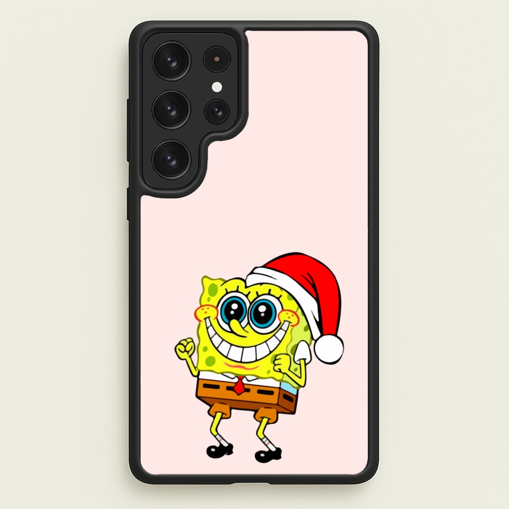 Sponge - Christmas - Christmas Phone Case for Galaxy S22 Ultra