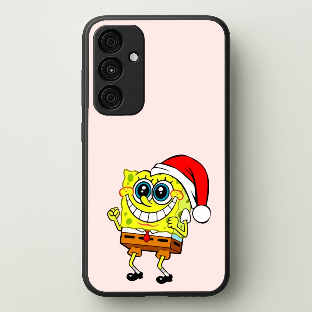 Sponge - Christmas - Christmas Phone Case for Galaxy A55