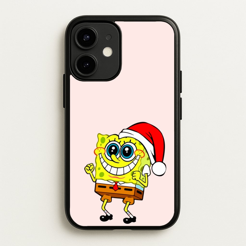 Sponge - Christmas - Christmas Phone Case for iPhone 12 / 12 Pro