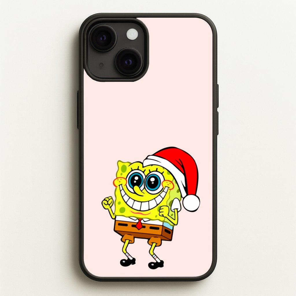 Sponge - Christmas - Christmas Phone Case for iPhone 13 Mini
