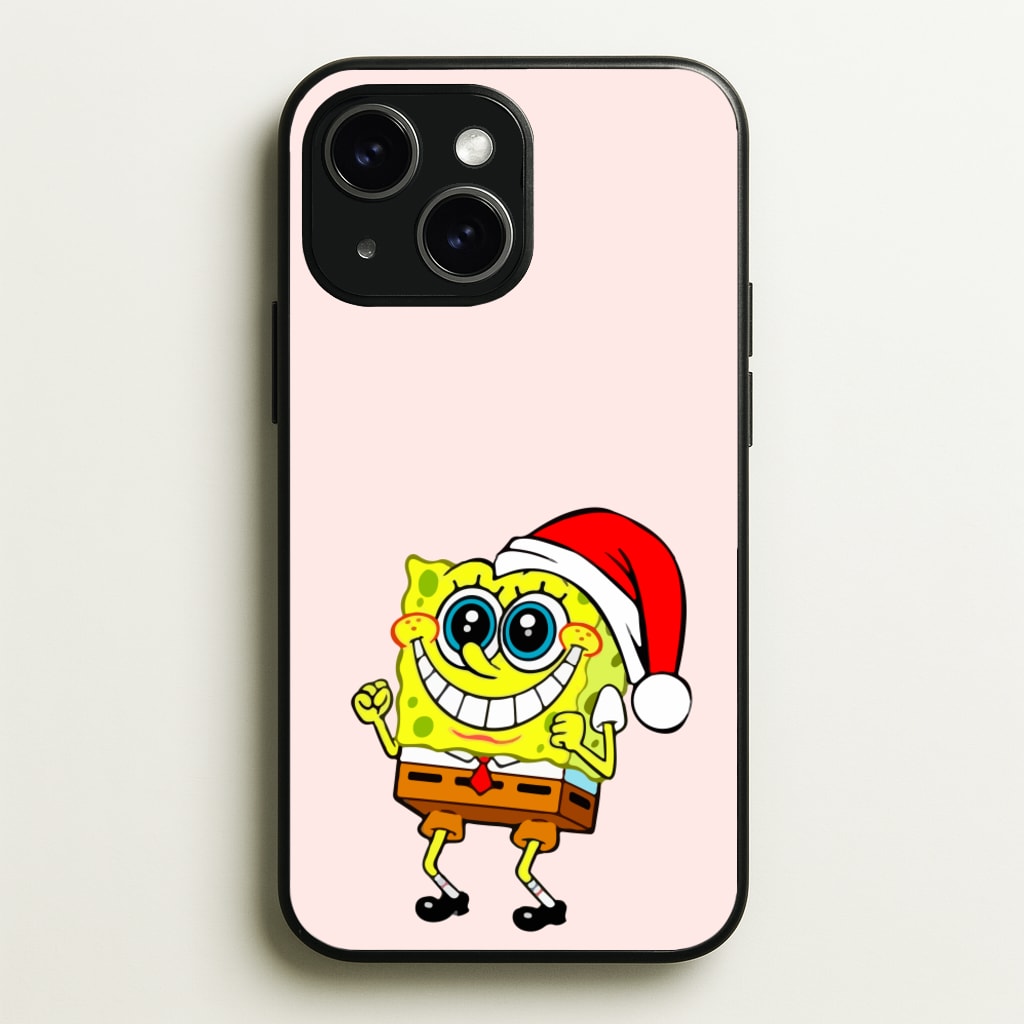 Sponge - Christmas - Christmas Phone Case for iPhone 15