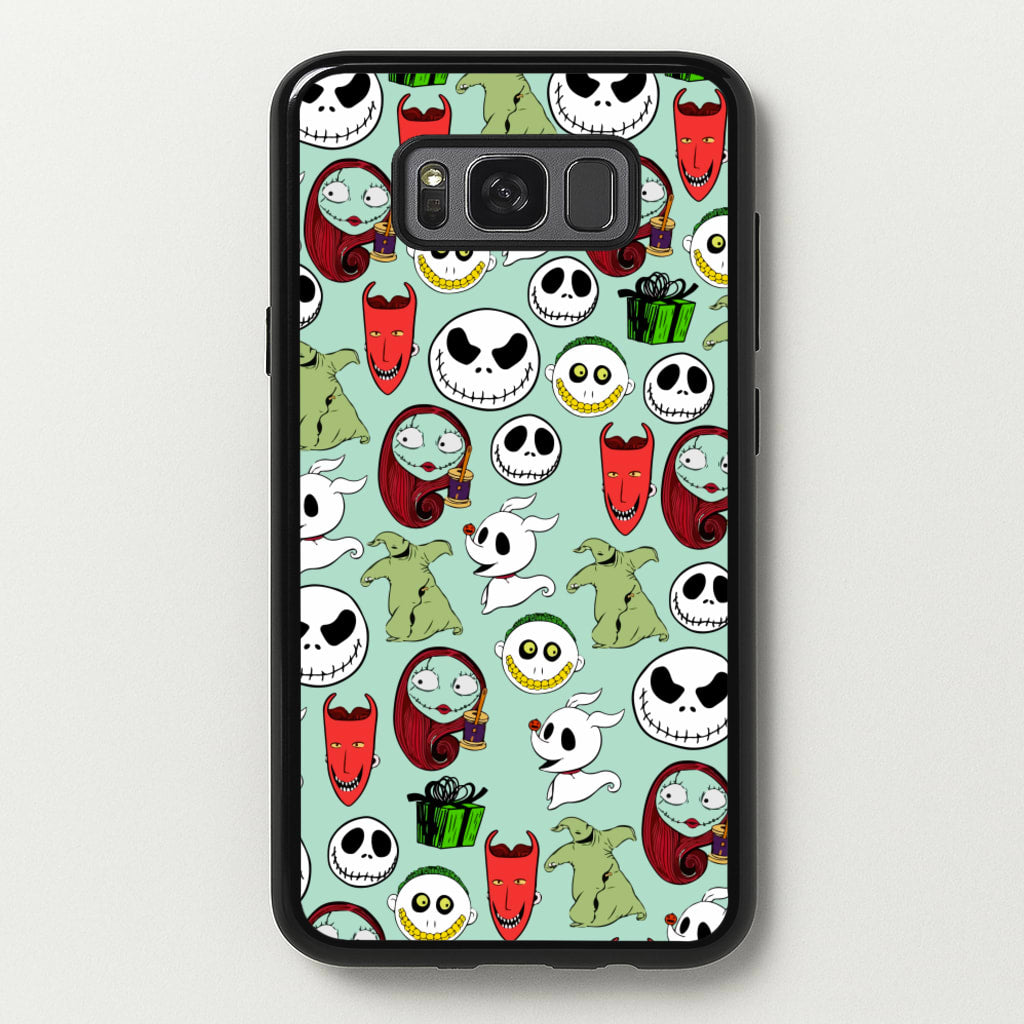 TNBC Characters Pattern - Christmas Phone Case for Galaxy S8 Plus