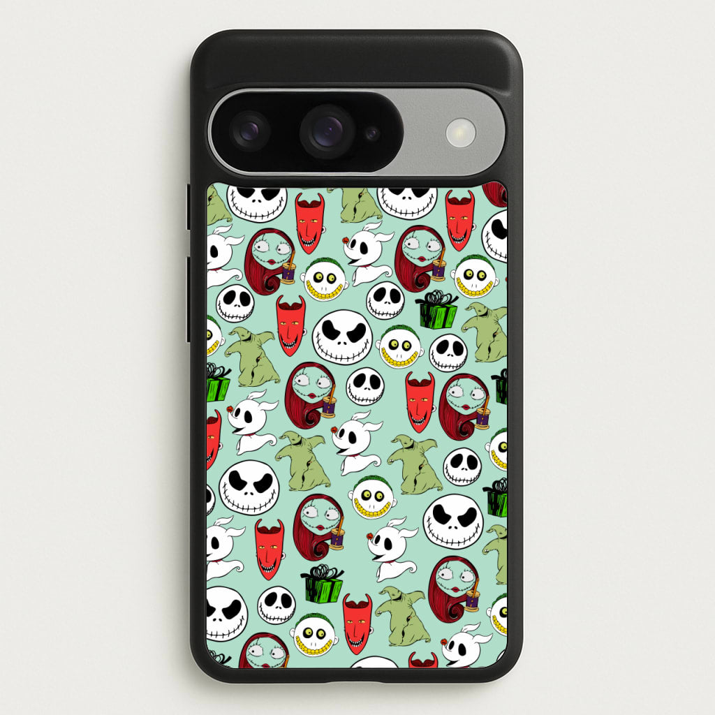 TNBC Characters Pattern Phone Case for Google Pixel 10 / 10 Pro