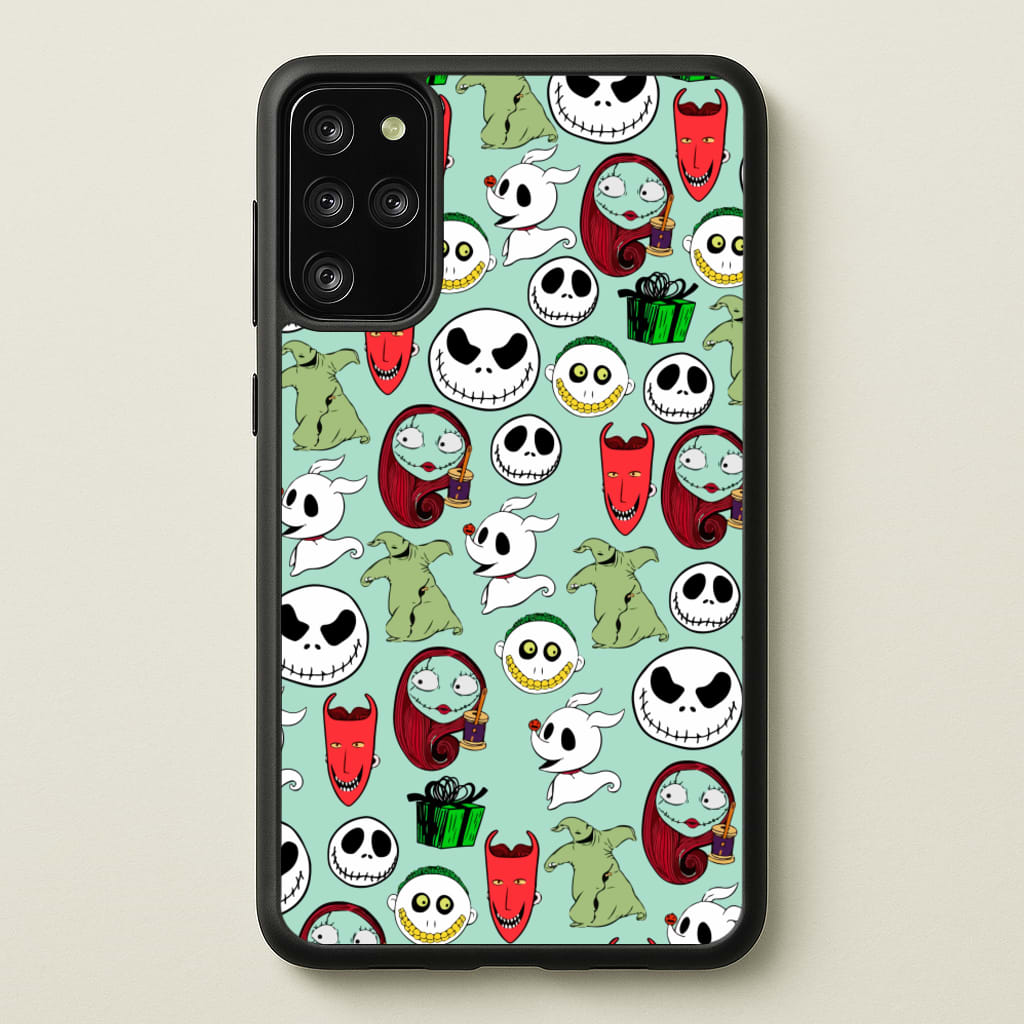 TNBC Characters Pattern - Christmas Phone Case for Galaxy S20 Plus