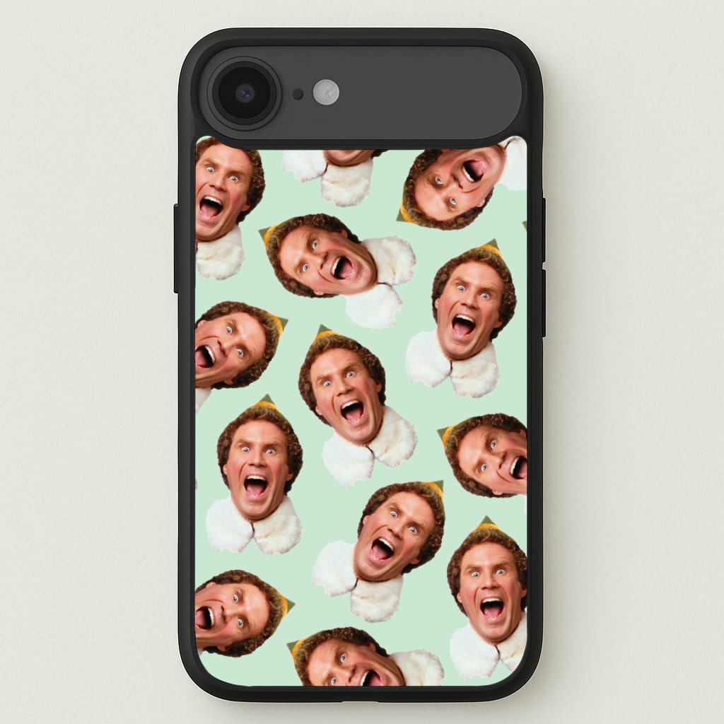 Green Elf Face - Christmas Phone Case for iPhone 17 Air