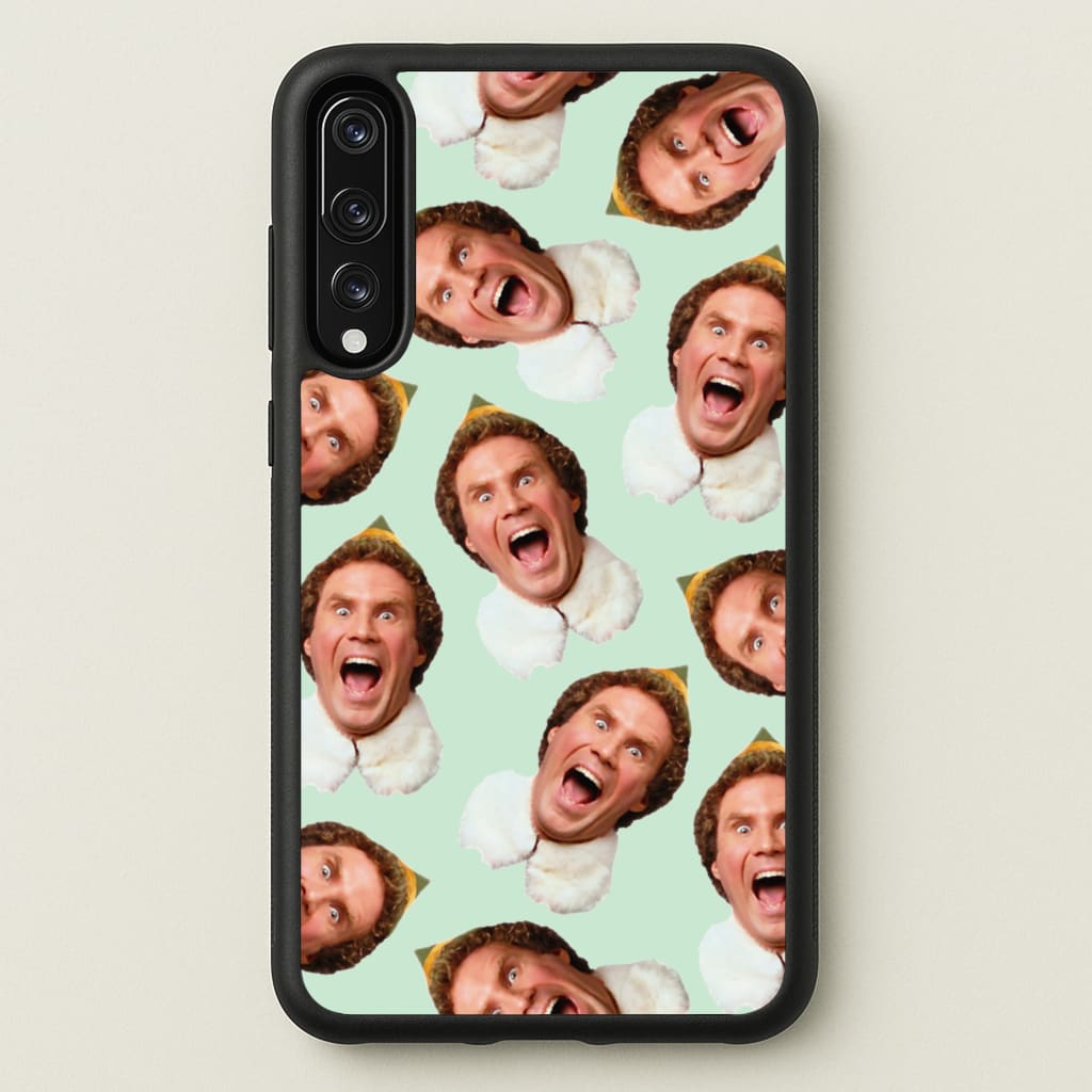 Green Elf Face - Christmas - Christmas Phone Case for Huawei P20 Pro