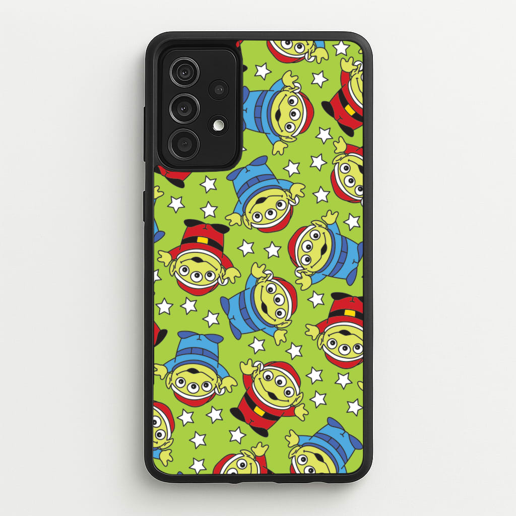 Alien Patterns - Disney Christmas Phone Case for Galaxy A52 / A52s