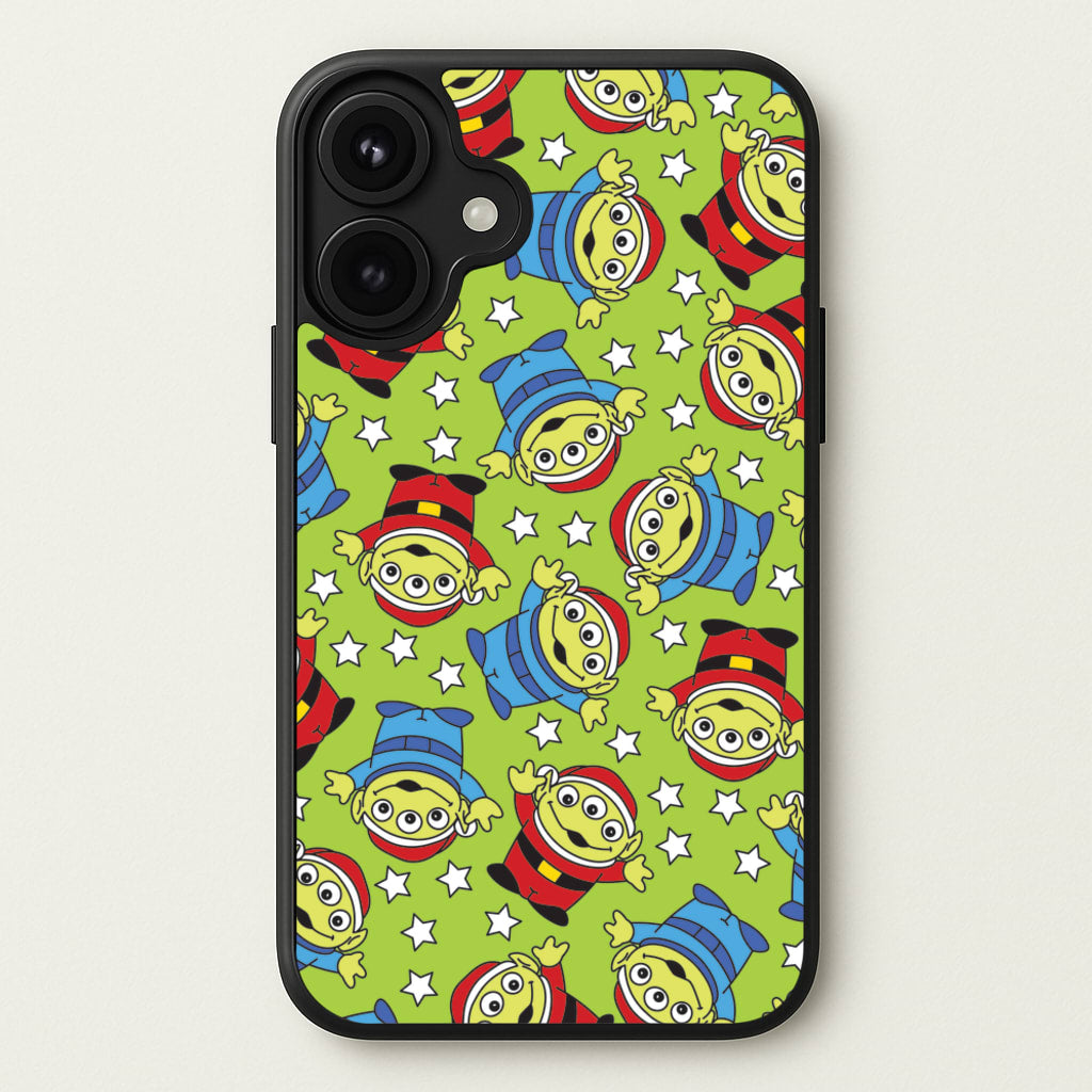 Alien Patterns Phone Case for iPhone 17