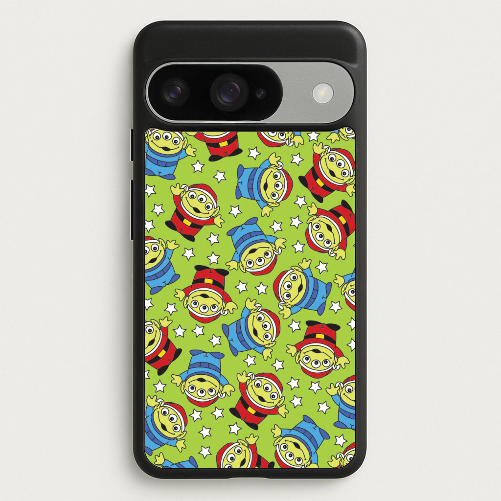 Alien Patterns Phone Case for Google Pixel 10 / 10 Pro