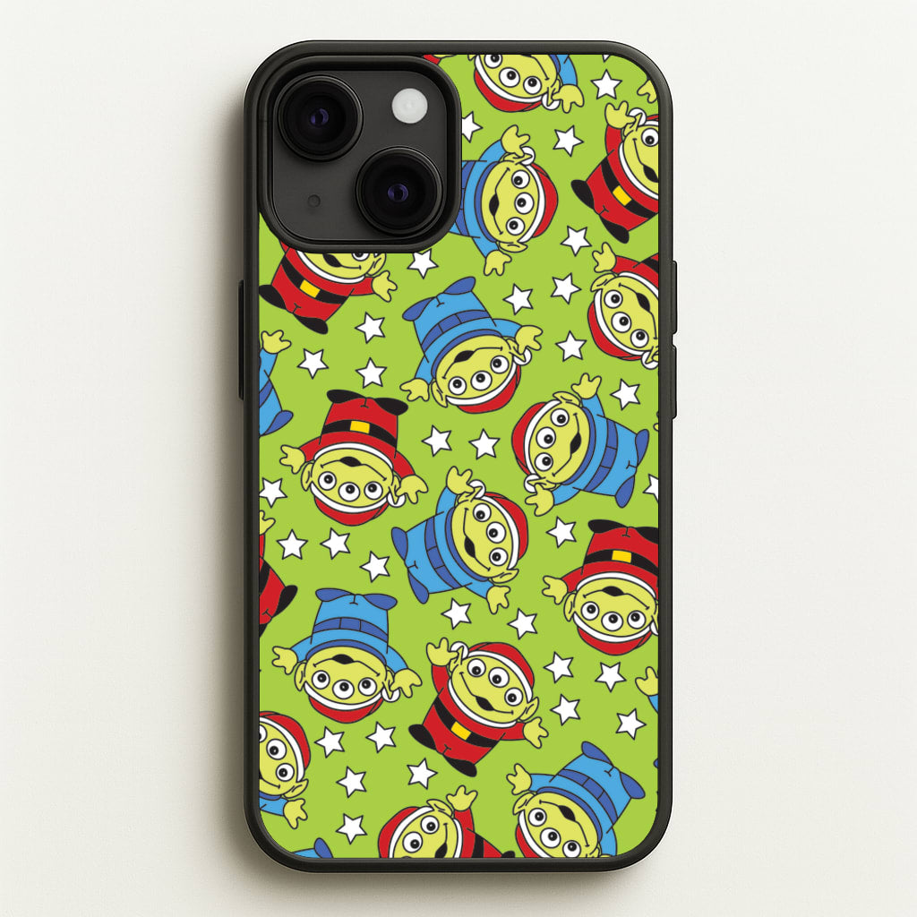 Alien Patterns - Disney Christmas Phone Case for iPhone 13