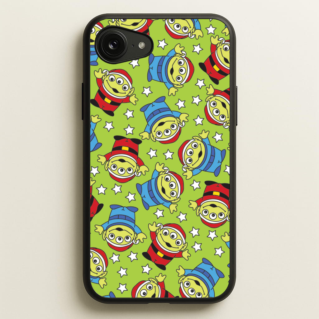 Alien Patterns - Disney Christmas Phone Case for iPhone 16e