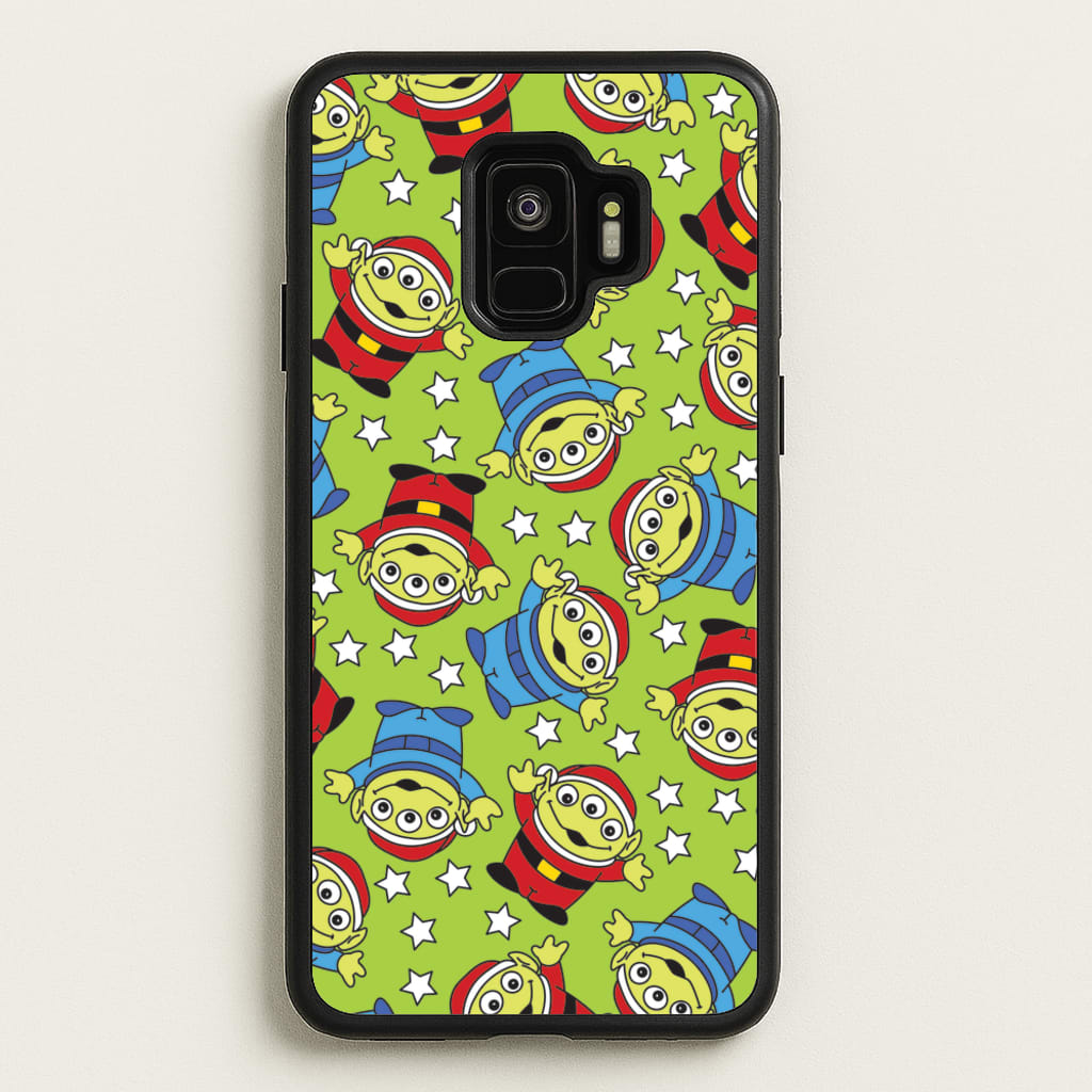 Alien Patterns - Disney Christmas Phone Case for Galaxy S9