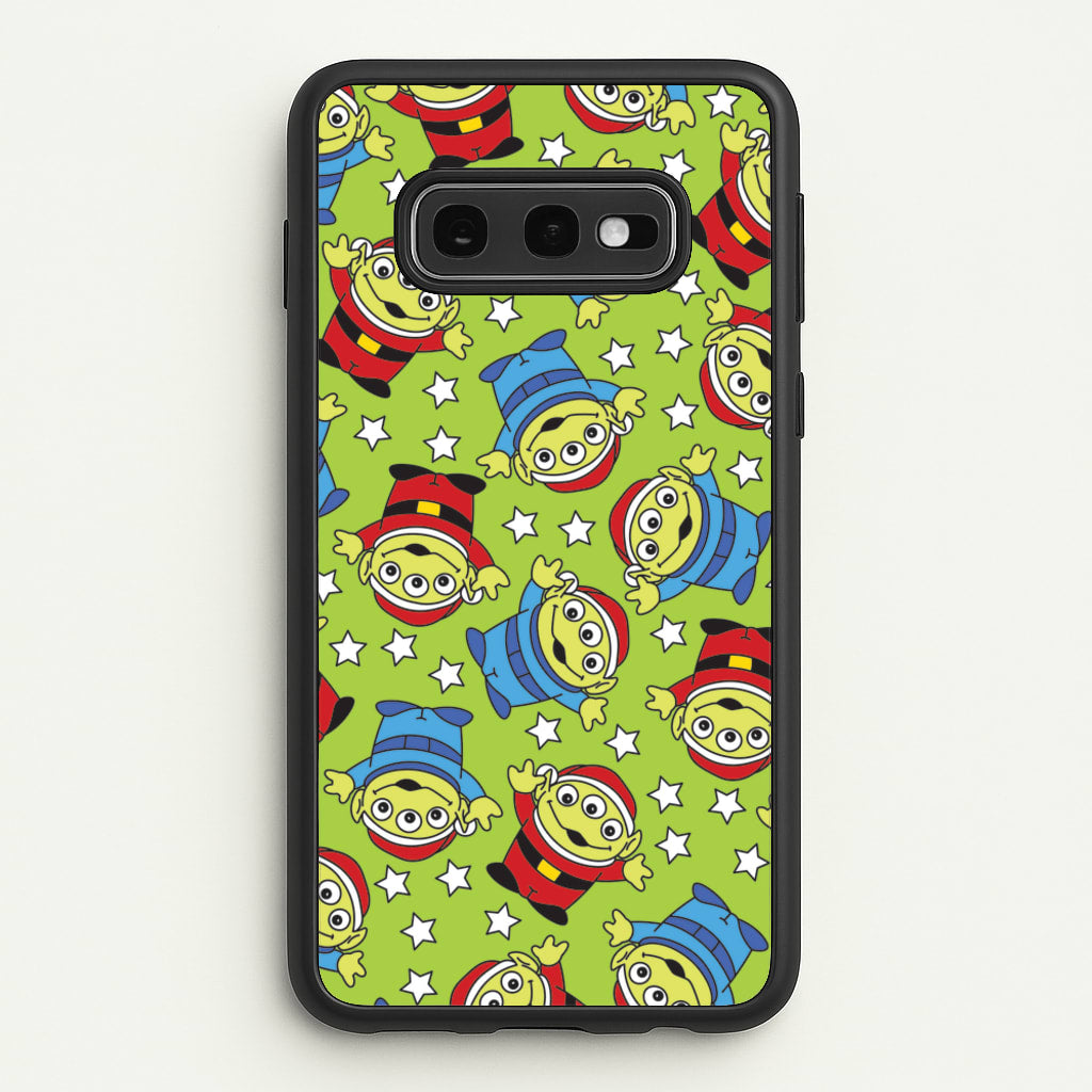 Alien Patterns - Disney Christmas Phone Case for Galaxy S10e