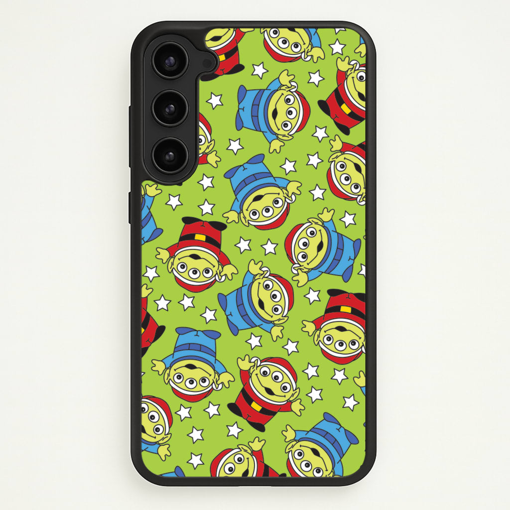 Alien Patterns - Disney Christmas Phone Case for Galaxy S23 Plus