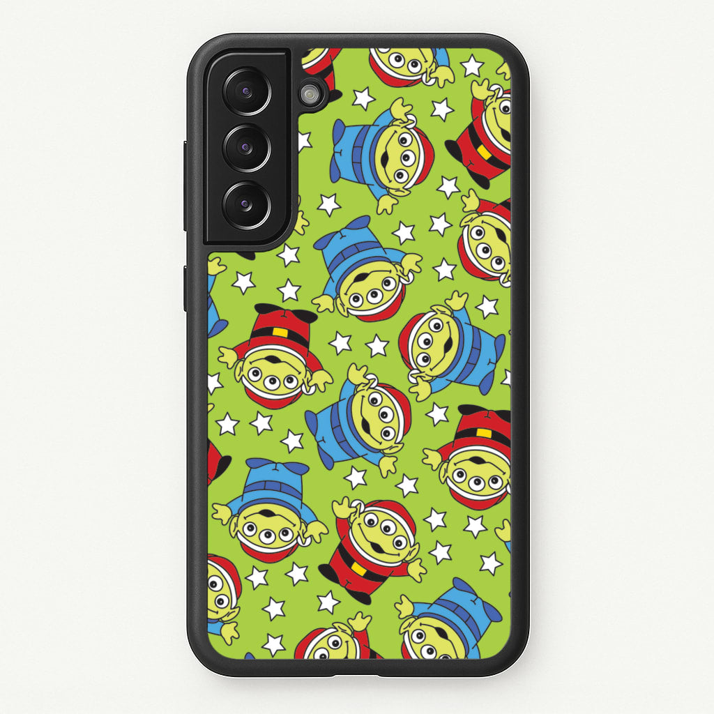 Alien Patterns - Disney Christmas Phone Case for Galaxy S22