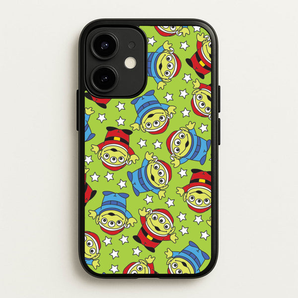 Alien Patterns - Disney Christmas Phone Case for iPhone 12 Mini