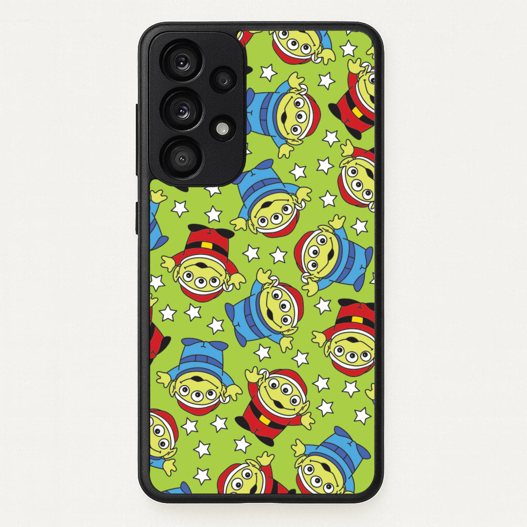 Alien Patterns - Disney Christmas Phone Case for Galaxy A33