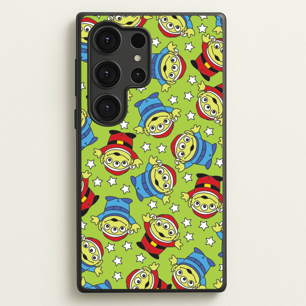 Alien Patterns - Disney Christmas Phone Case for Galaxy S25 Ultra
