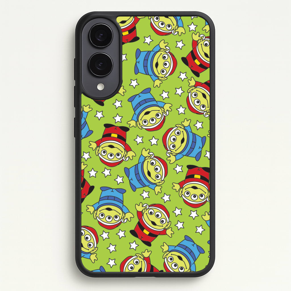 Alien Patterns - Disney Christmas Phone Case for Galaxy S25 Edge