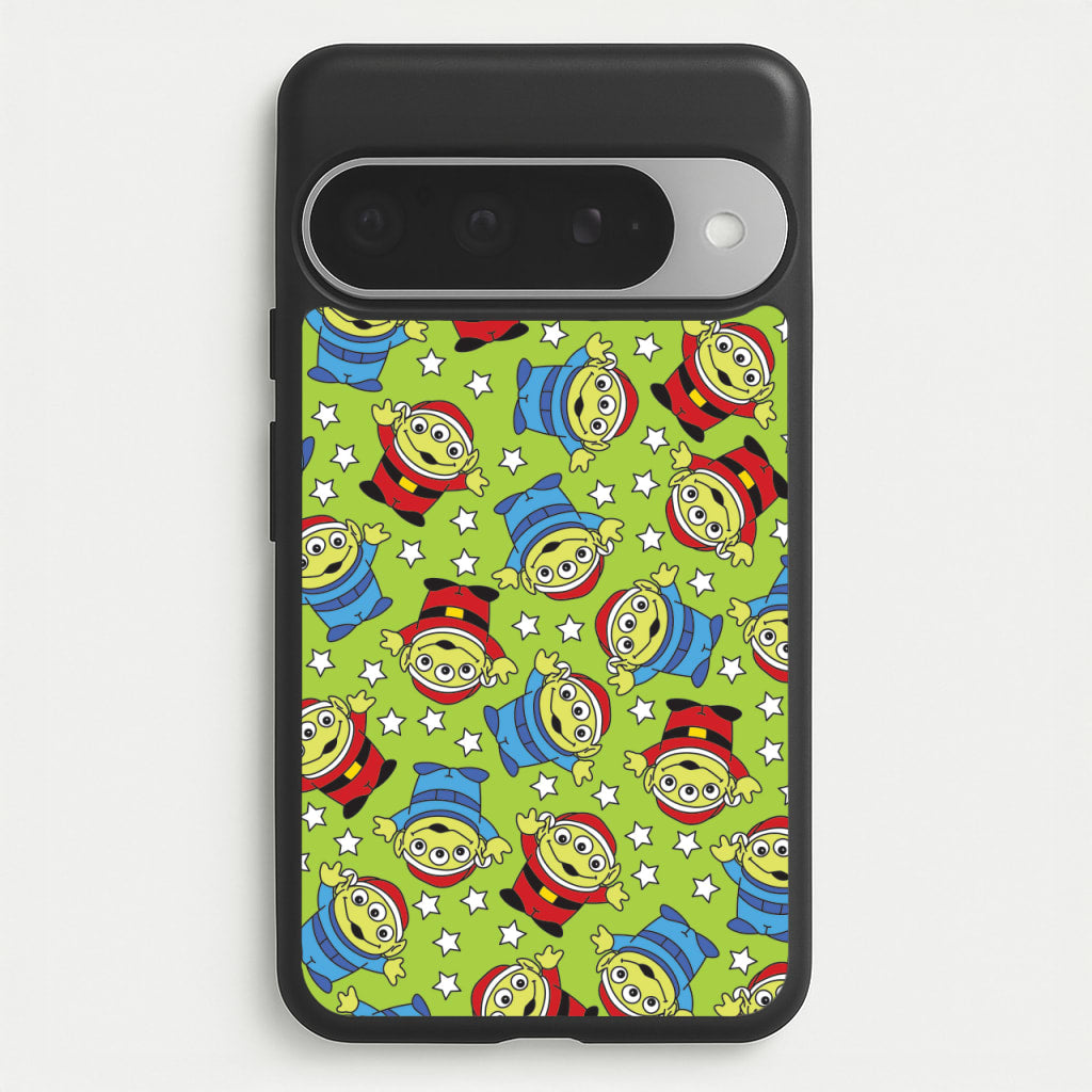 Alien Patterns Phone Case for Google Pixel 10 Pro XL