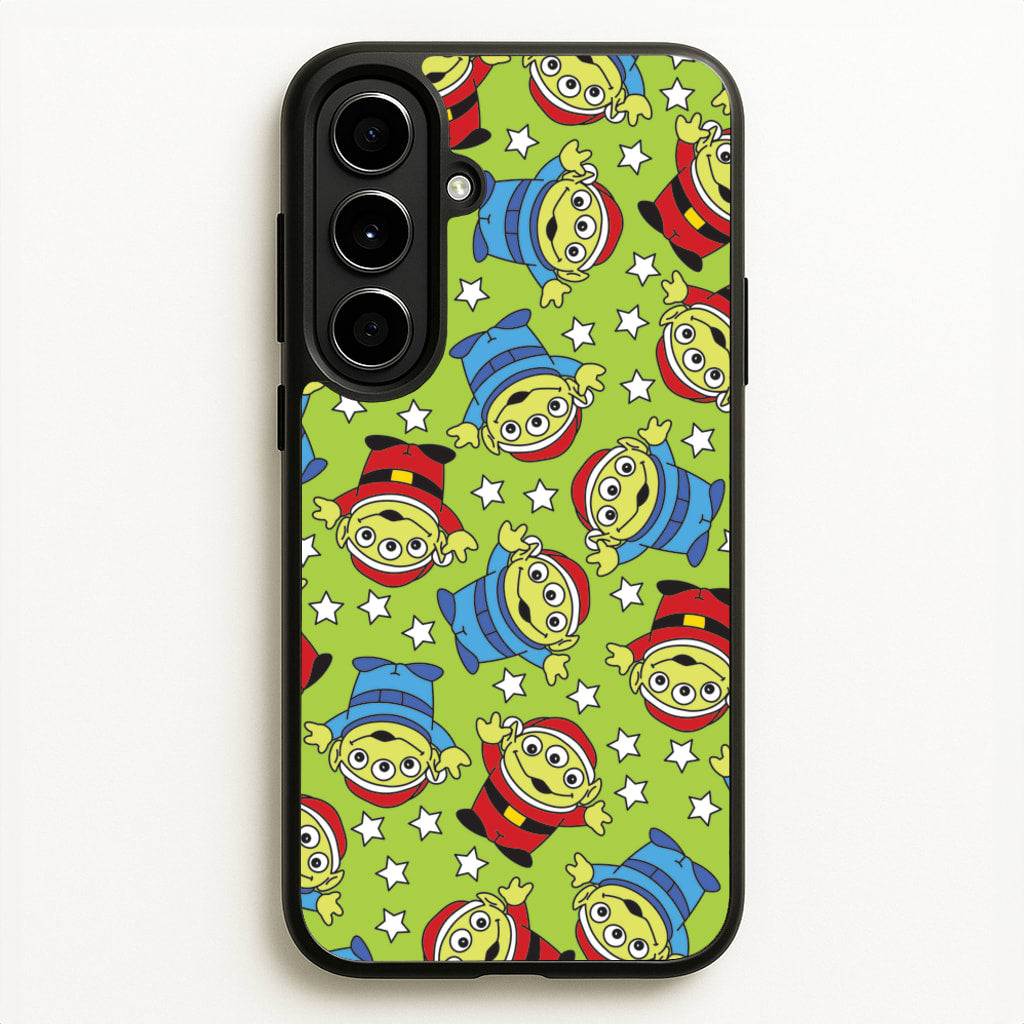 Alien Patterns - Disney Christmas Phone Case for Galaxy A56