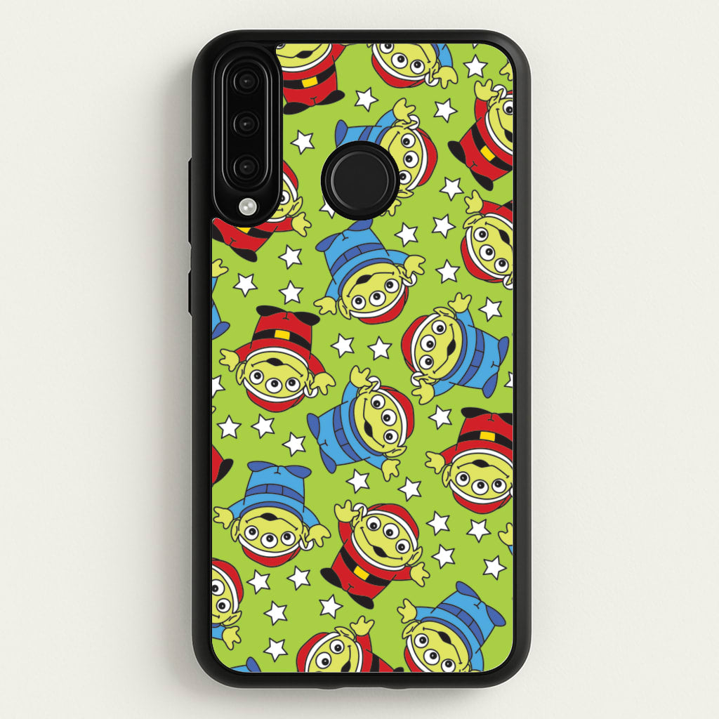 Alien Patterns - Disney Christmas Phone Case for Huawei P30 Lite