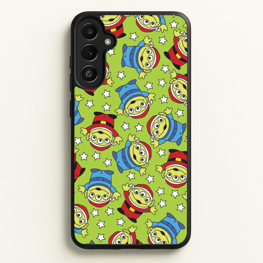Alien Patterns - Disney Christmas Phone Case for Galaxy A34