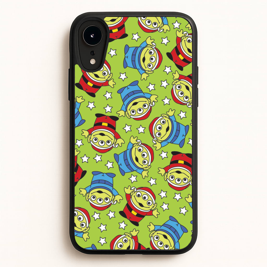 Alien Patterns - Disney Christmas Phone Case for iPhone XR