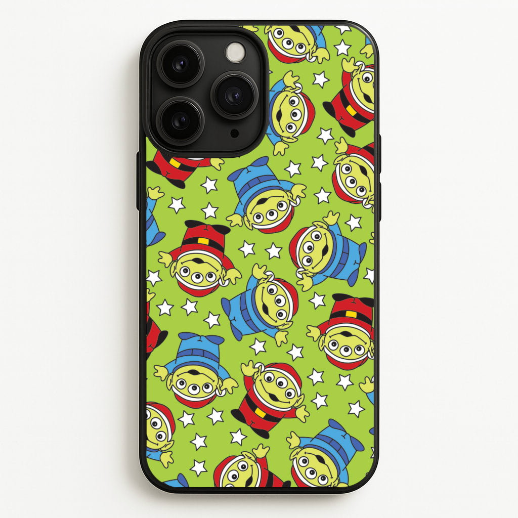 Alien Patterns - Disney Christmas Phone Case for iPhone 11 Pro
