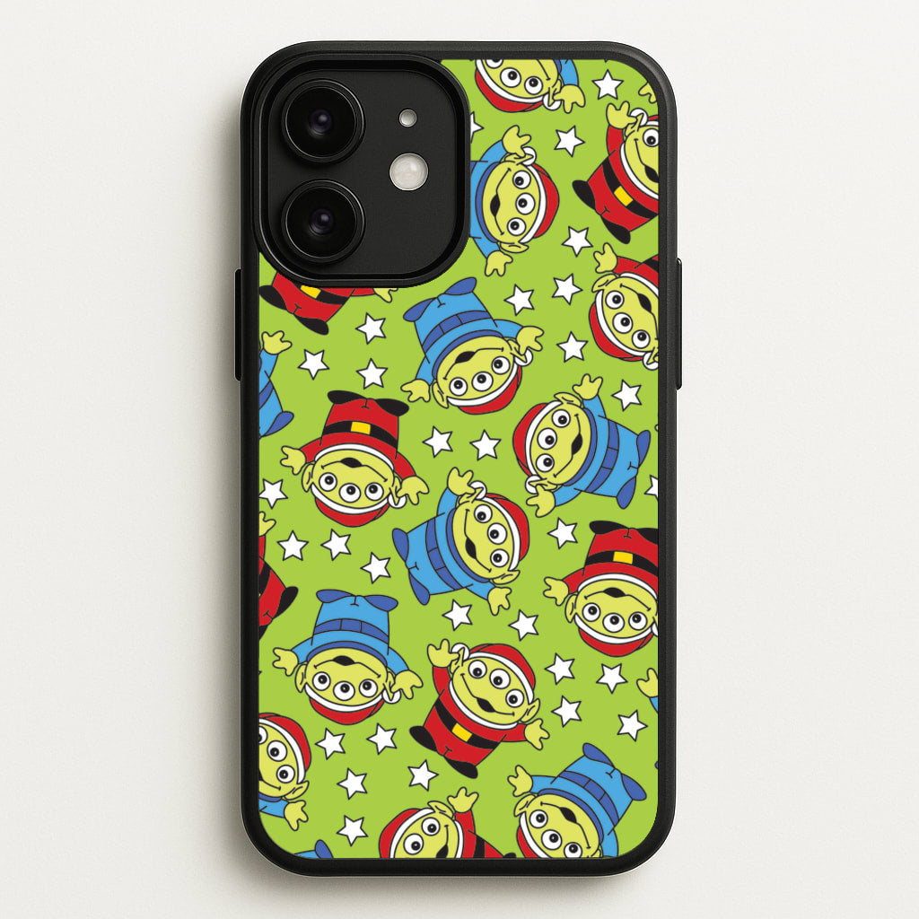 Alien Patterns - Disney Christmas Phone Case for iPhone 11