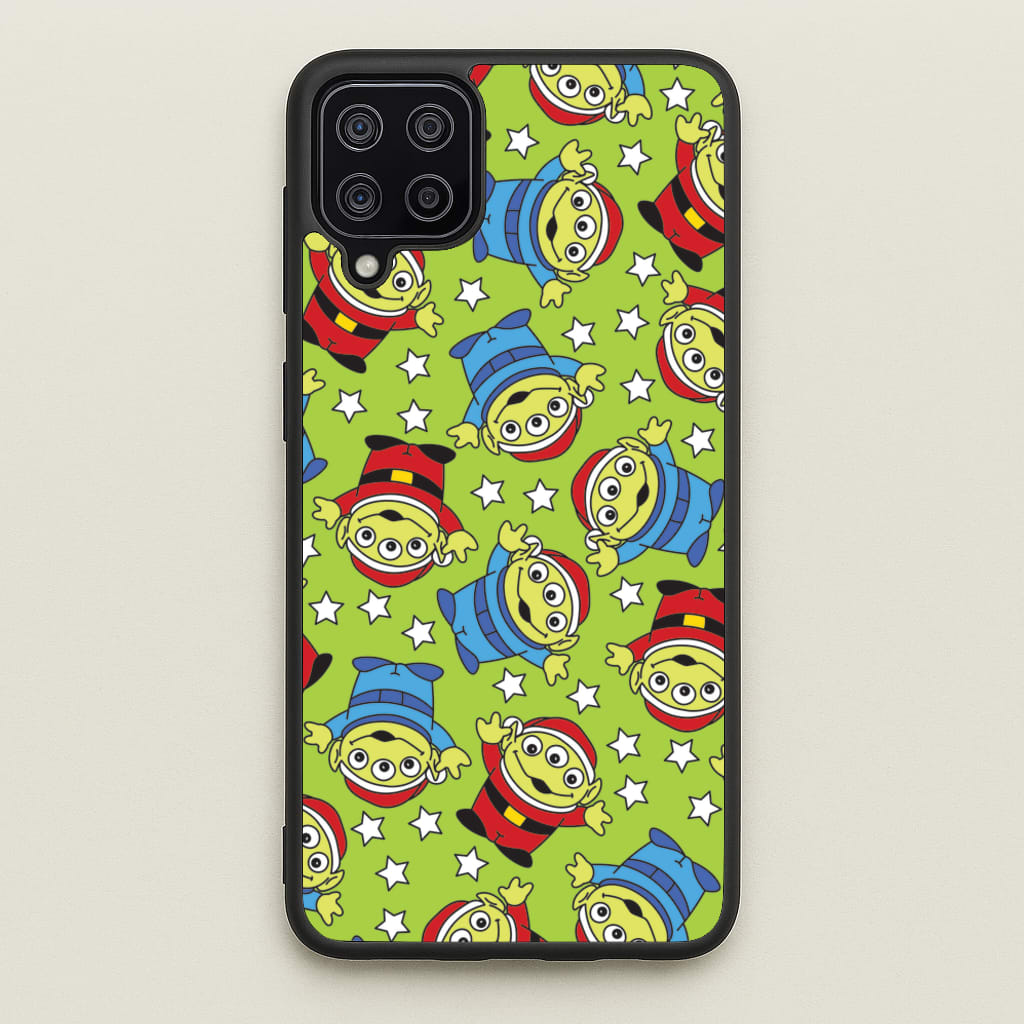 Alien Patterns - Disney Christmas Phone Case for Galaxy A12