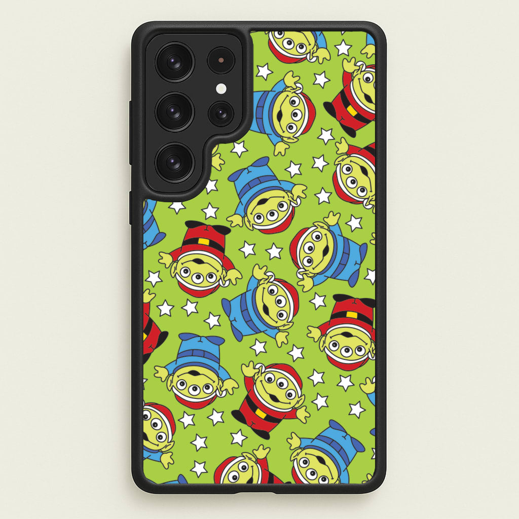 Alien Patterns - Disney Christmas Phone Case for Galaxy S23 Ultra
