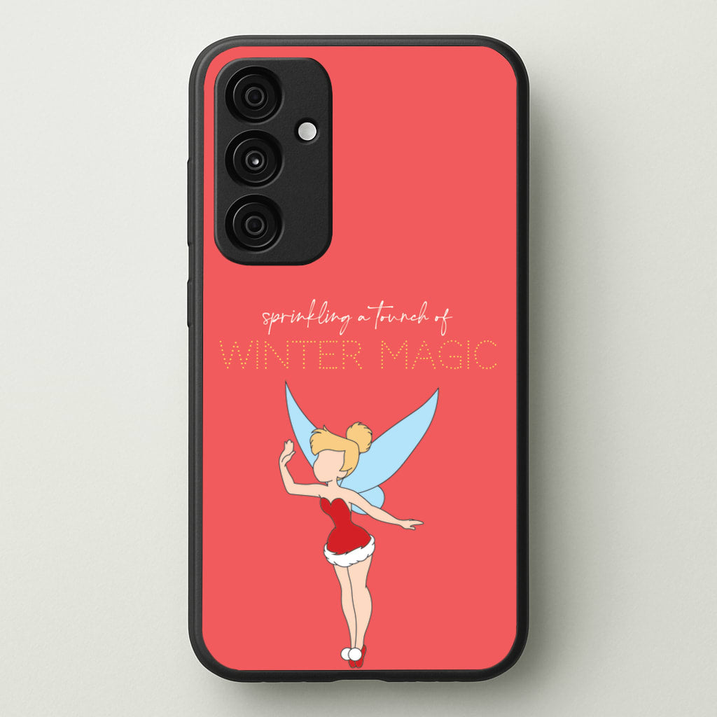 Winter Magic - Disney Christmas Phone Case for Galaxy A35